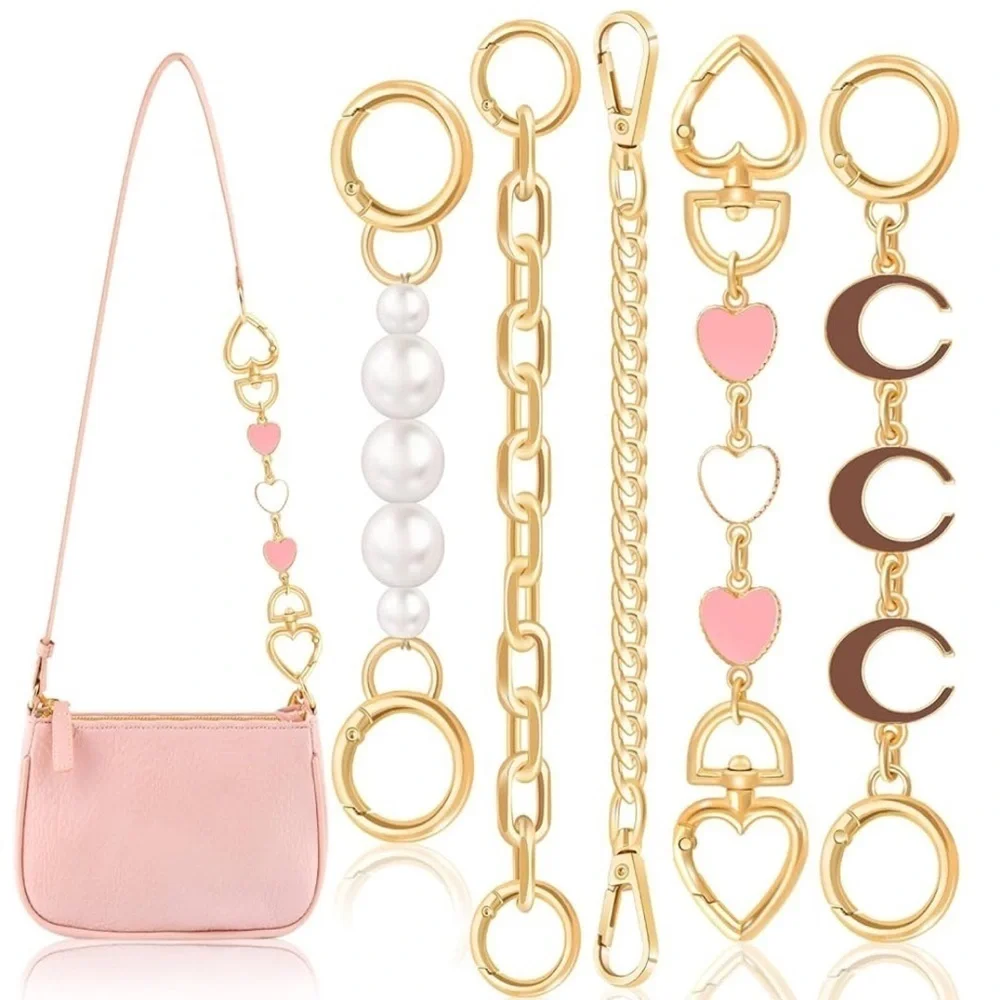 Bag Extender Chain Set or bag accessories set (5) pieces
